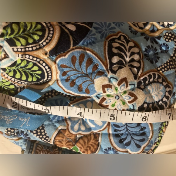 Vera Bradley Retired Printed Purse Bali Blue - Picture 8 of 10